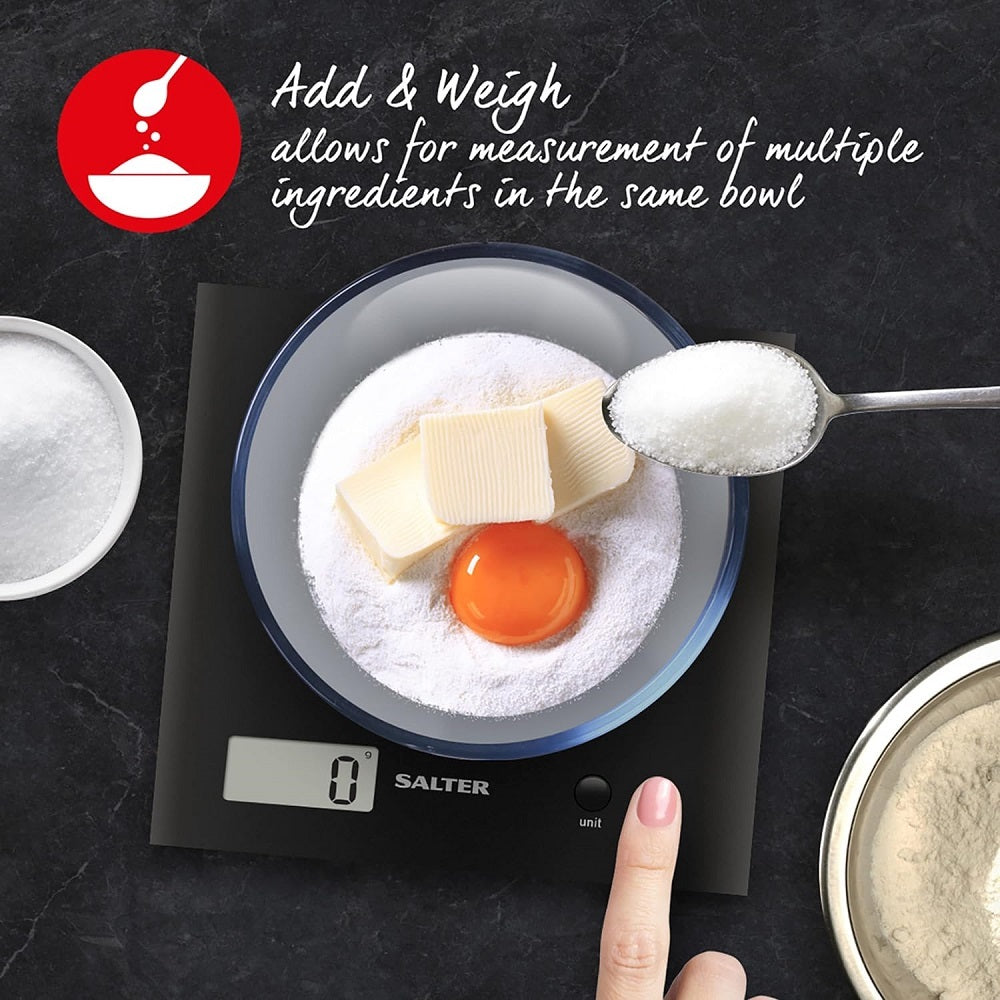 Salter ARC Scale Black 3KG