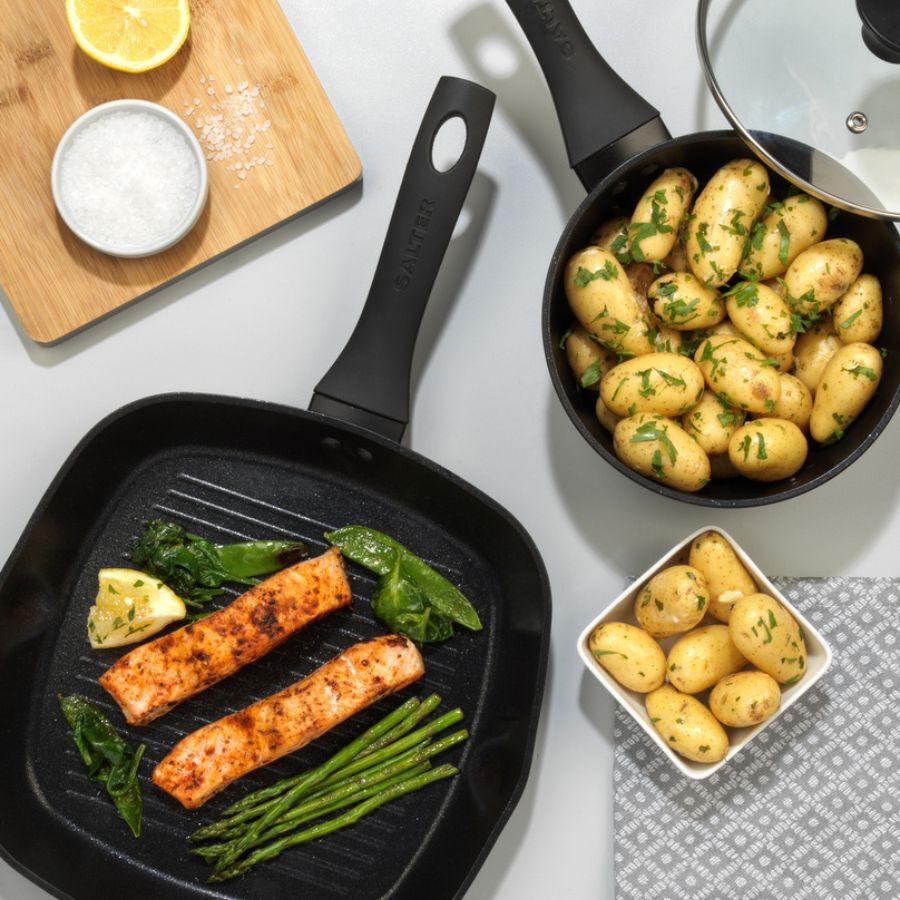 Salter Geo Hex 28cm Griddle Pan